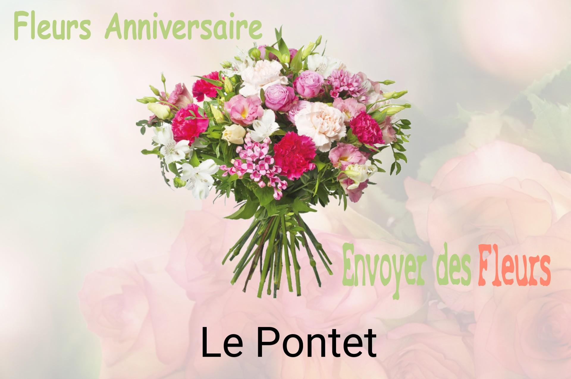 Bouquet de fleurs d’anniversaire livré à Le Pontet